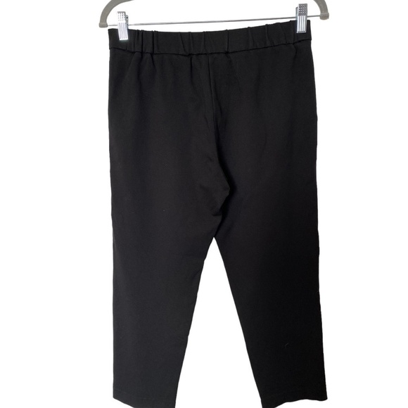 ARITZIA Babaton Cohen Cropped Mid-Rise Pleated Trouser Pants, Black, Size 4 - Picture 11 of 16